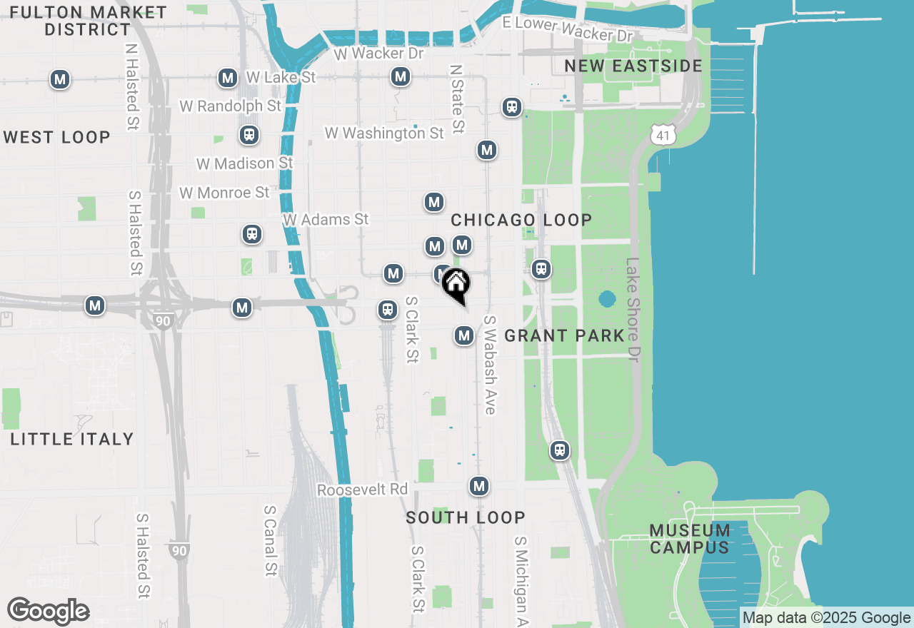 Map of 520 S State Street #1415, Chicago, IL 60605
