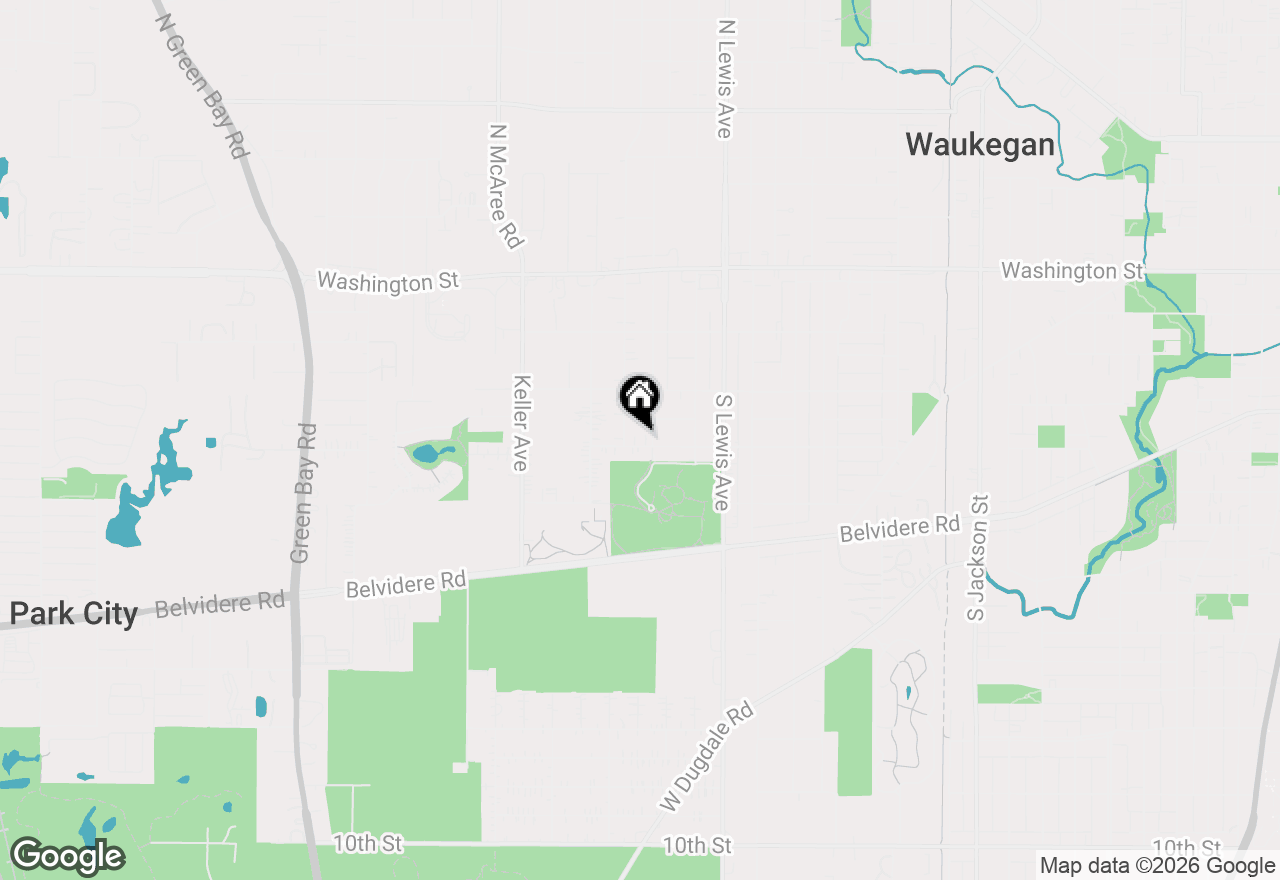 Map of 2108 Lloyd Avenue, Waukegan, IL 60085