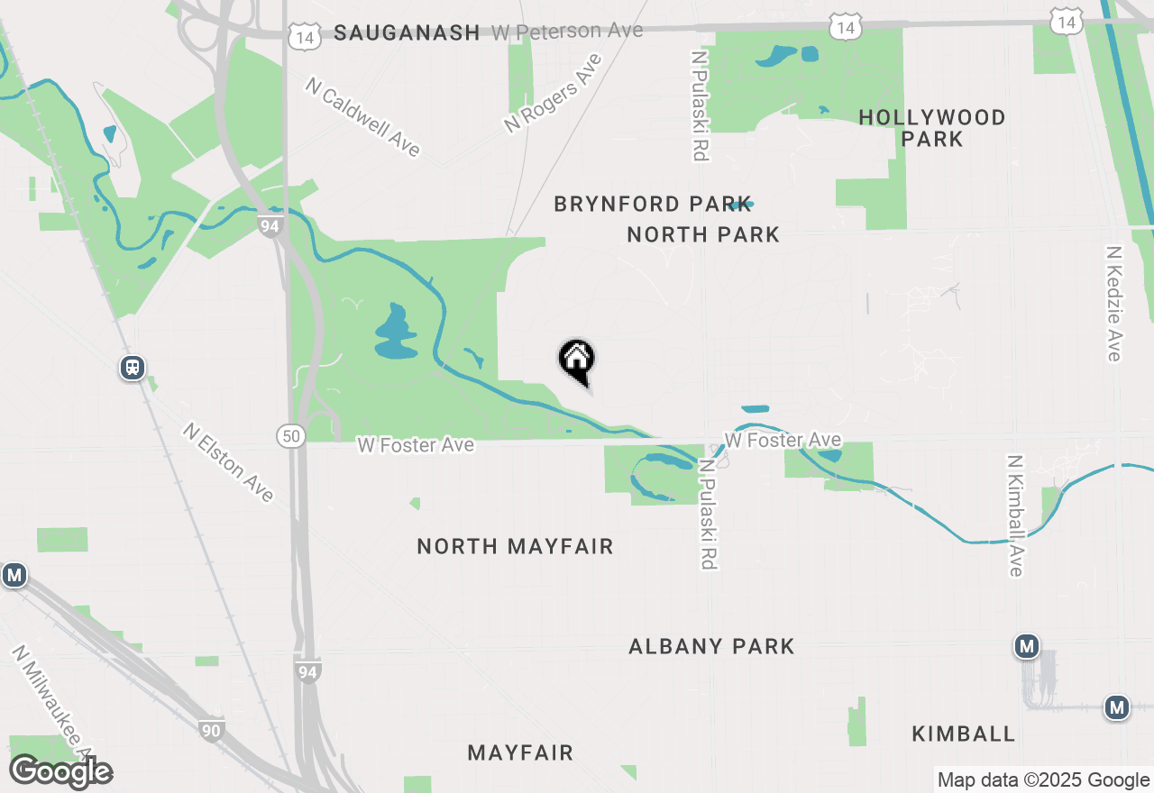 Map of 5255 N Riversedge Terrace #509, Chicago, IL 60630