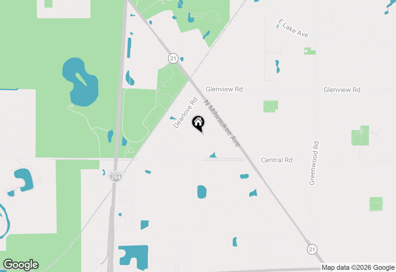 Map of 10373 Dearlove Road #3D, Glenview, IL 60025