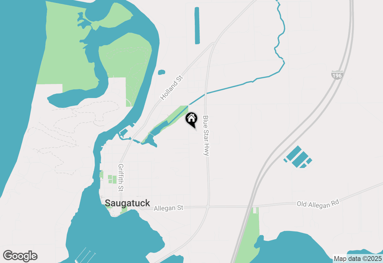 Map of 713 N Maple Street, Saugatuck, MI 49453