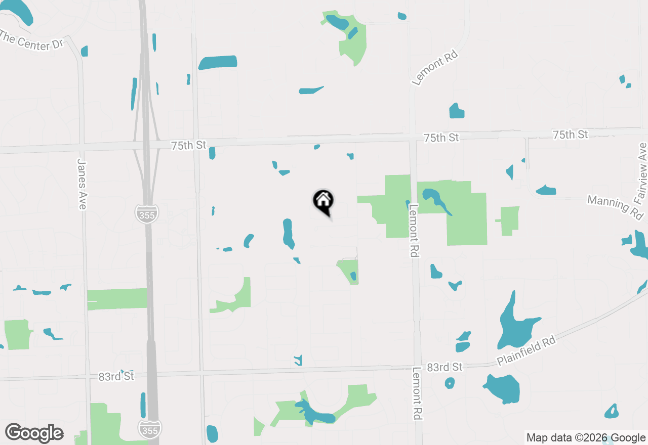 Map of 1221 Golf View Drive, Woodridge, IL 60517