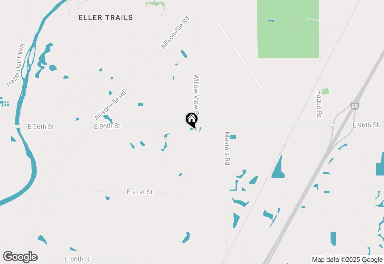 Map of 9531 Charter Drive, Indianapolis, IN 46250