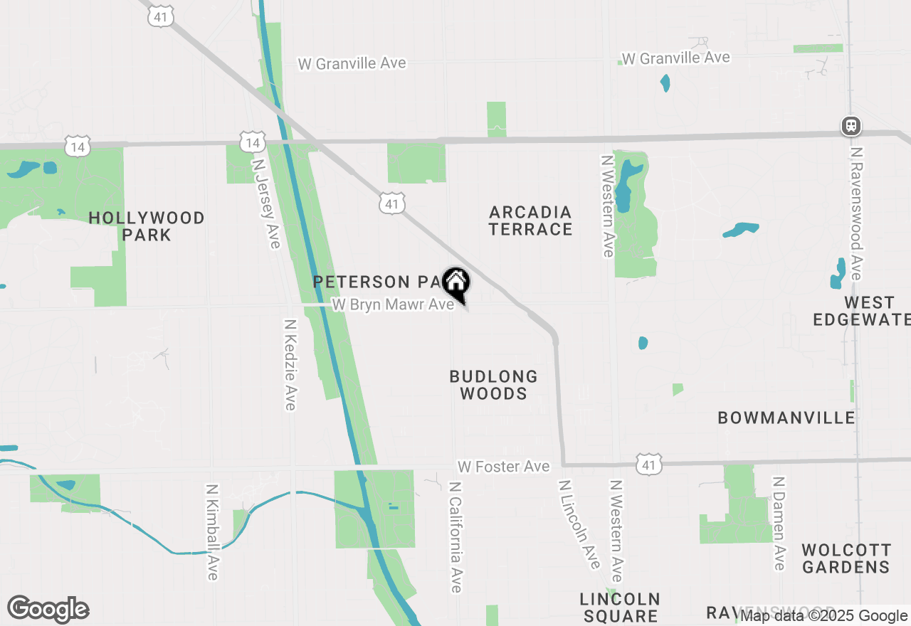 Map of 5547 N California Avenue, Chicago, IL 60625