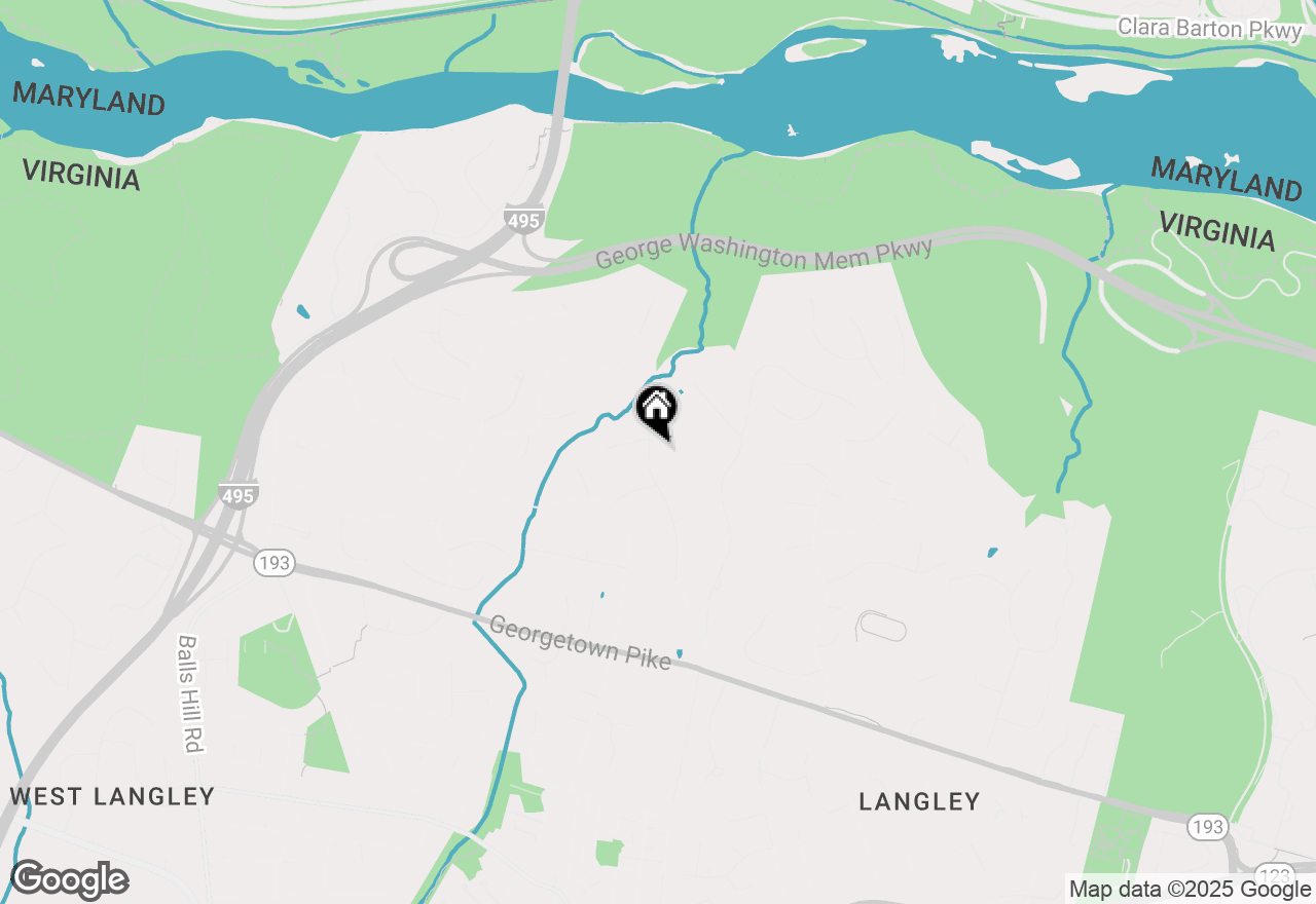 Map of 835 Whann Avenue, Mclean, VA 22101