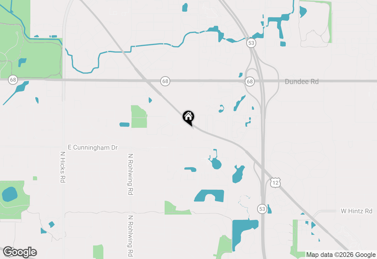 Map of 1132 E Randville Drive #2H, Palatine, IL 60074