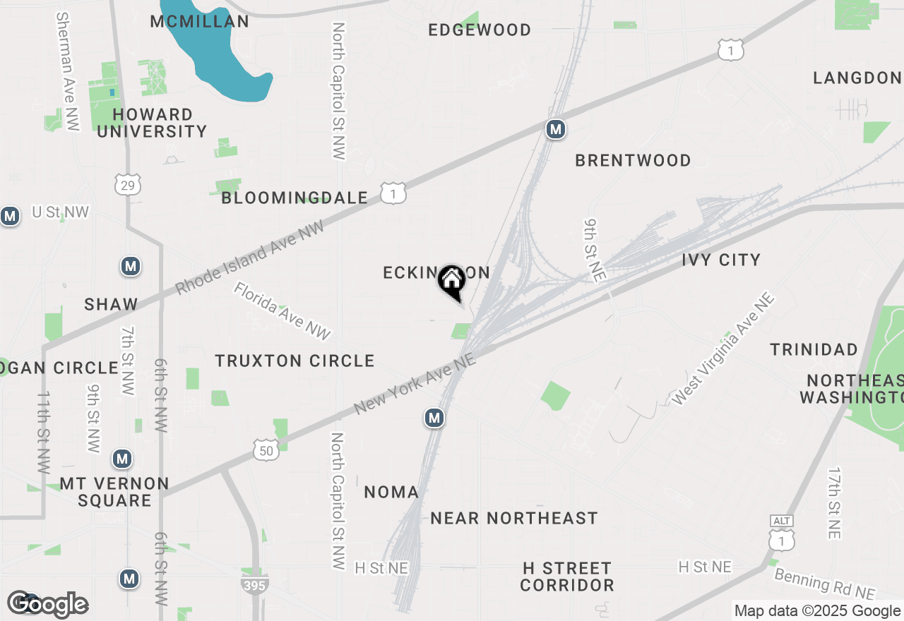 Map of 241 R Street Ne #A, Washington, DC 20002