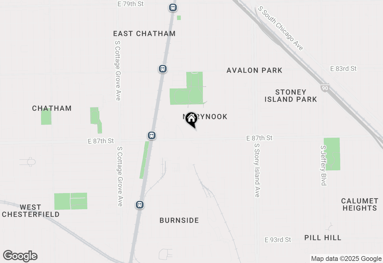 Map of 8646 S University Avenue, Chicago, IL 60619