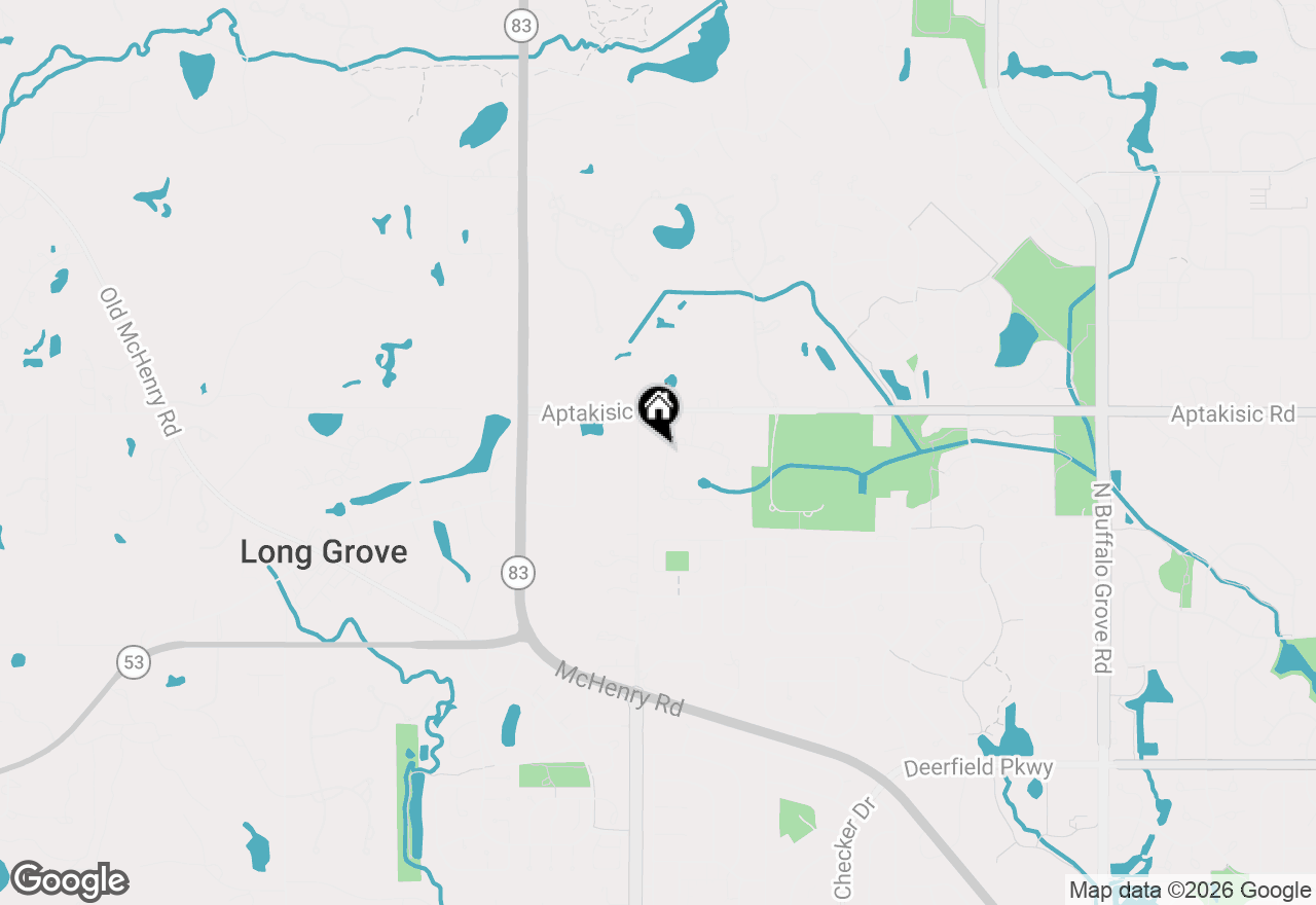 Map of 5146 Bridlewood Lane, Long Grove, IL 60047