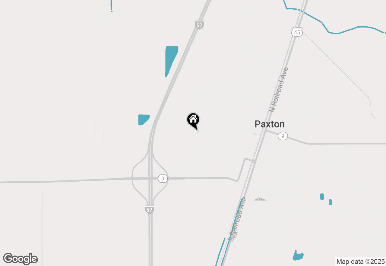 Map of 544 W Orleans Street, Paxton, IL 60957