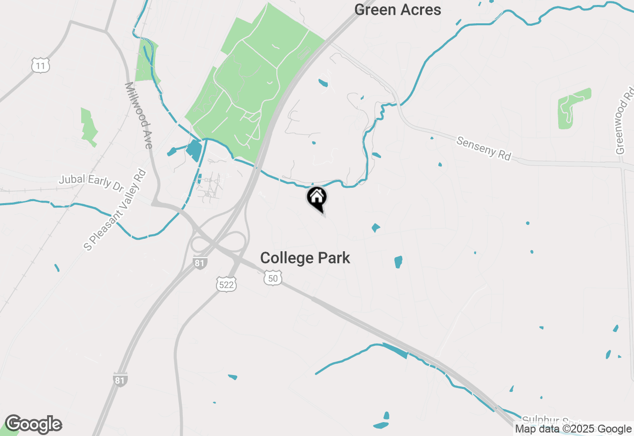 Map of 107 Kingsland Court, Winchester, VA 22602