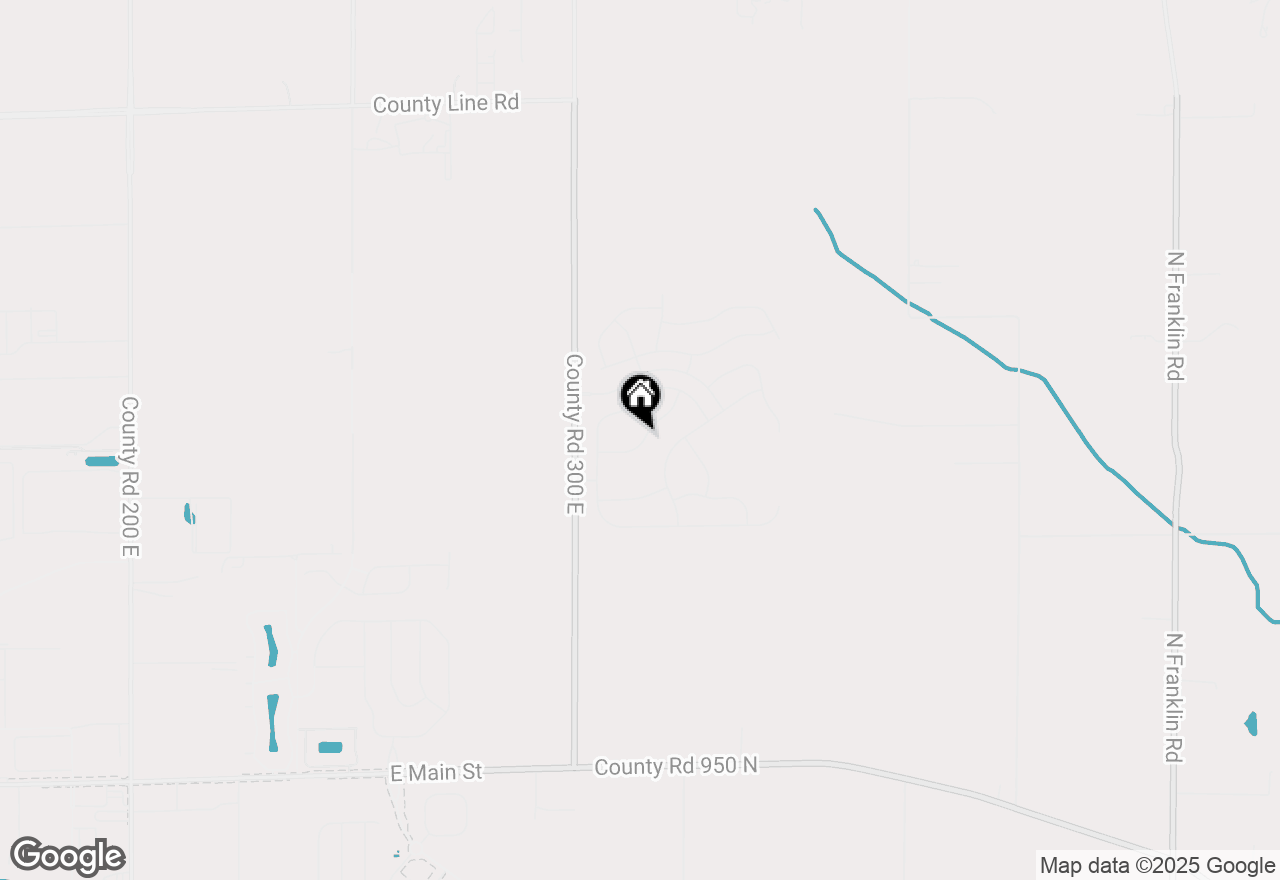 Map of 3136 Beautyberry Way, Greenwood, IN 46143