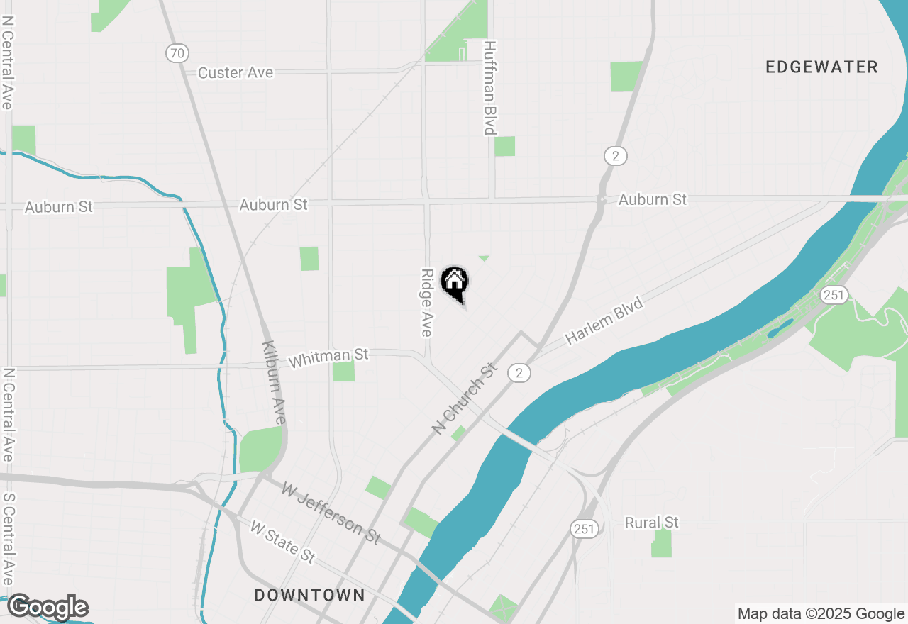 Map of 618 Napoleon Street, Rockford, IL 61103