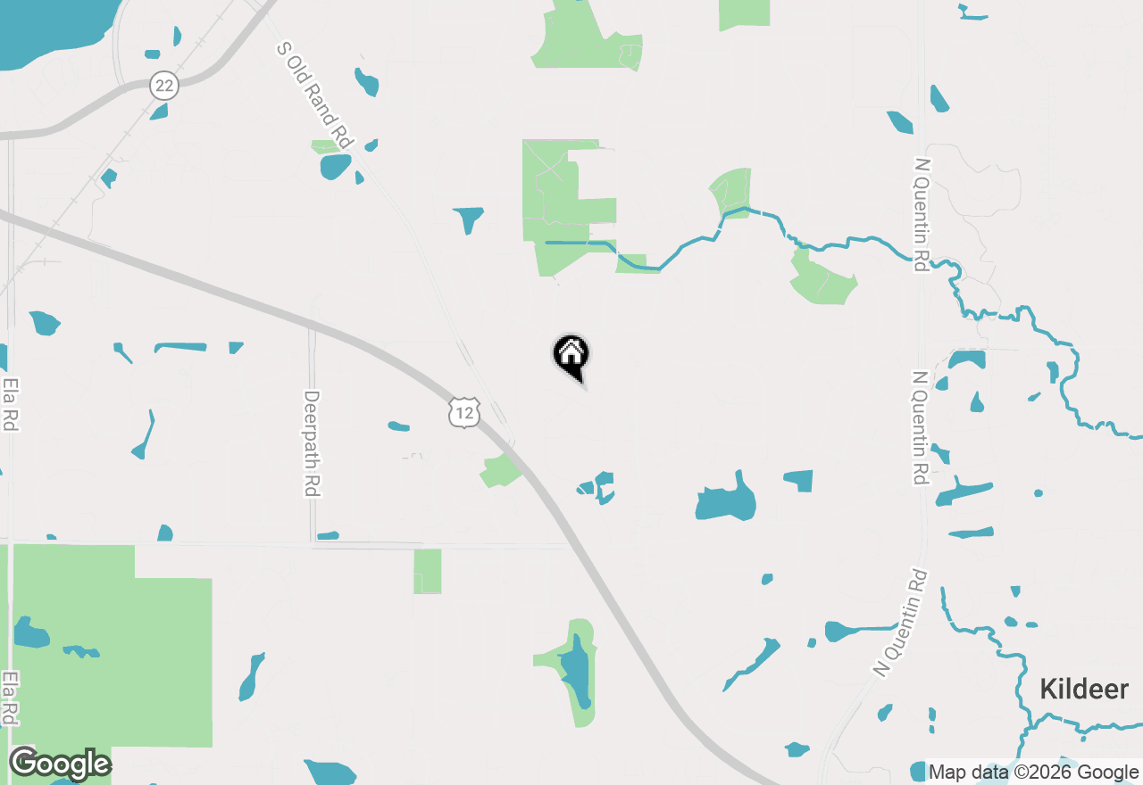 Map of 21899 N Brandy Street, Kildeer, IL 60047