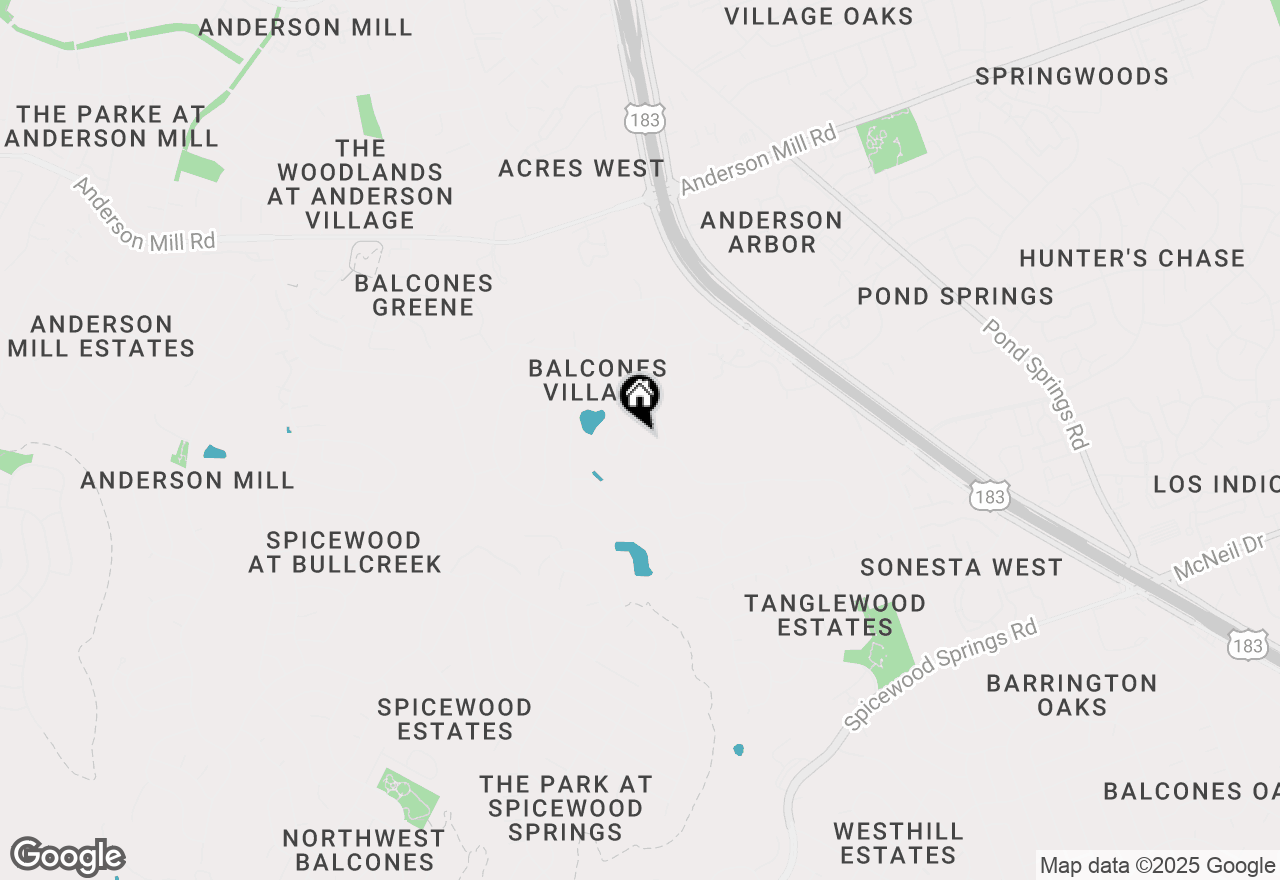 Map of 9006 Balcones Club Dr, Austin, TX 78750