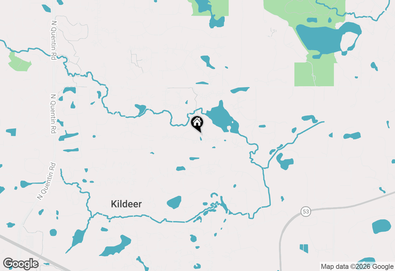 Map of 20712 W High Ridge Drive, Kildeer, IL 60047