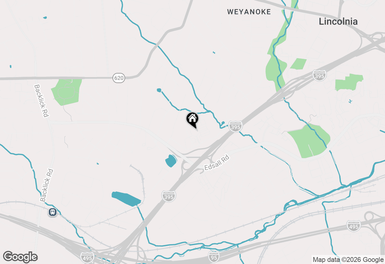 Map of 6481 Cheyenne Drive #304, Alexandria, VA 22312
