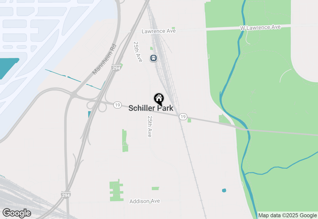 Map of 9718 W Irving Park Road, Schiller Park, IL 60176