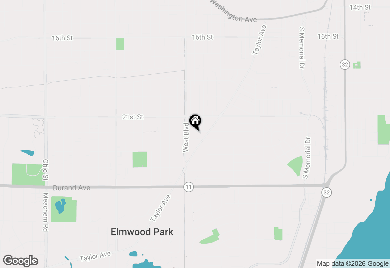 Map of 2931 Olive St, Racine, WI 53403