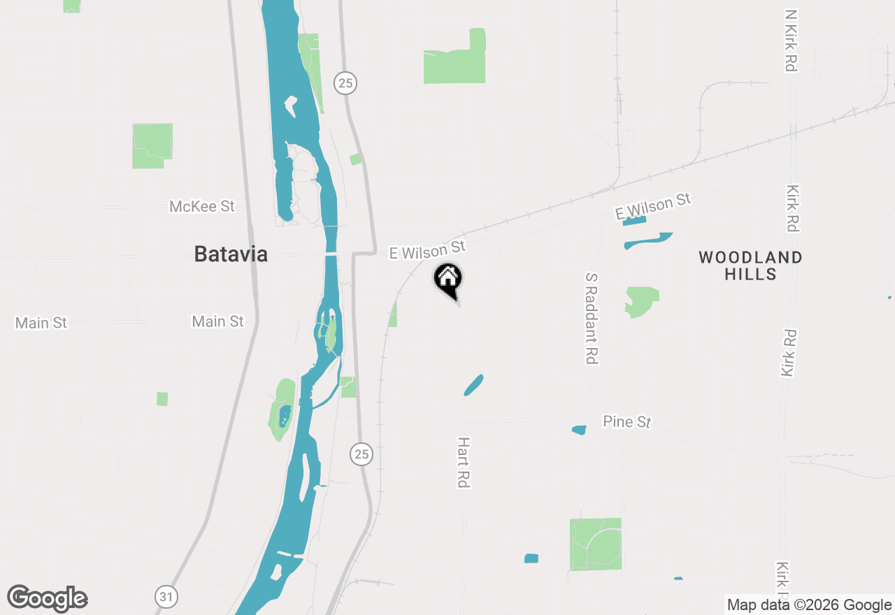 Map of 434 Cleveland Avenue, Batavia, IL 60510