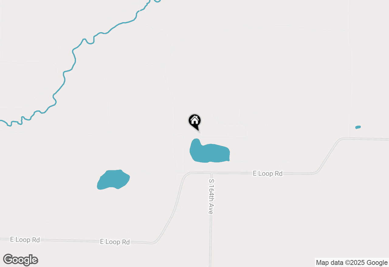 Map of 5105 E Hightower Lake Road, Hesperia, MI 49421