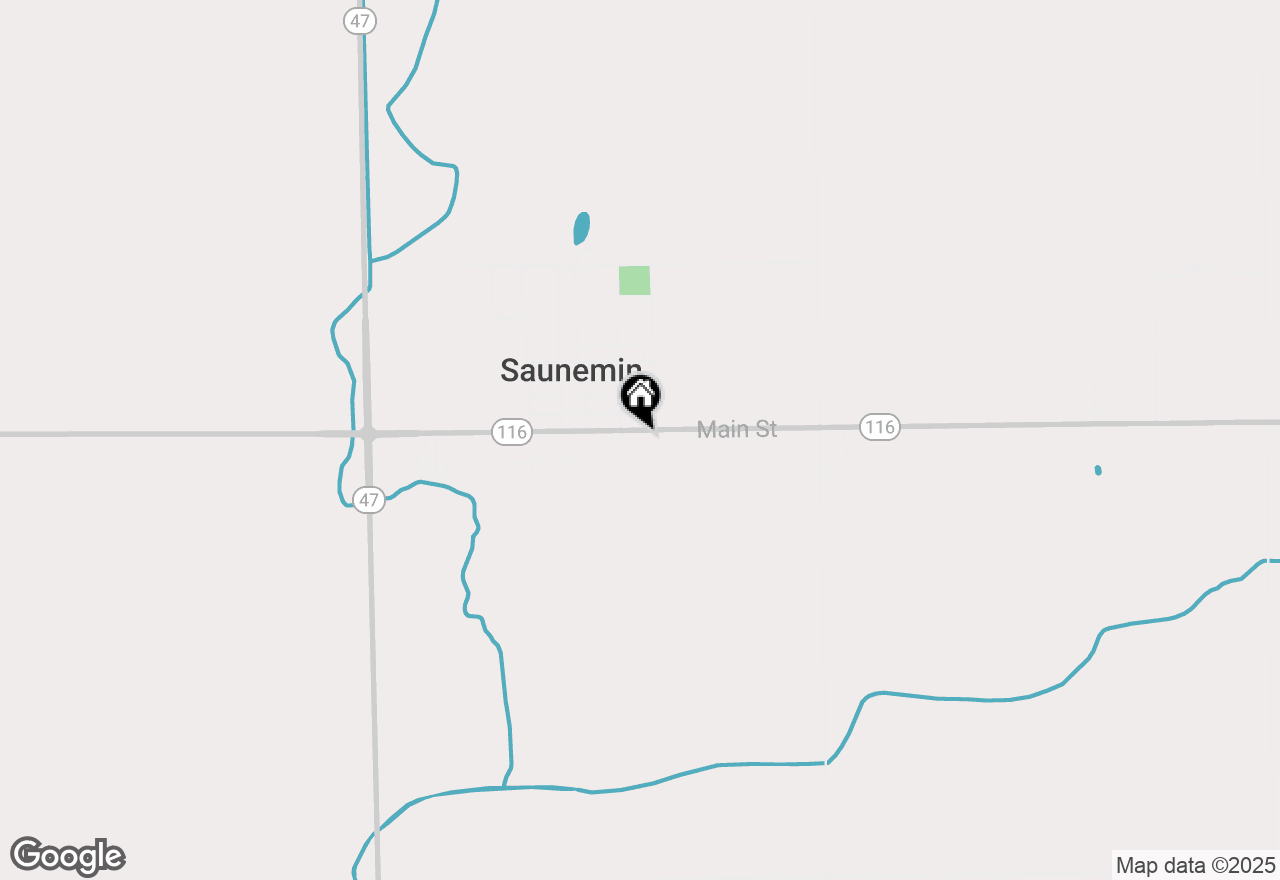 Map of 77 Main Street, Saunemin, IL 61769
