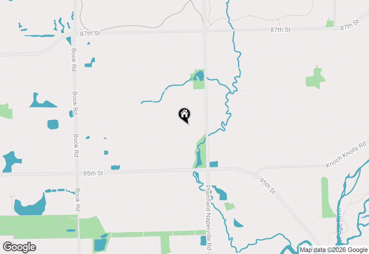 Map of 2627 Homestead Drive, Naperville, IL 60564