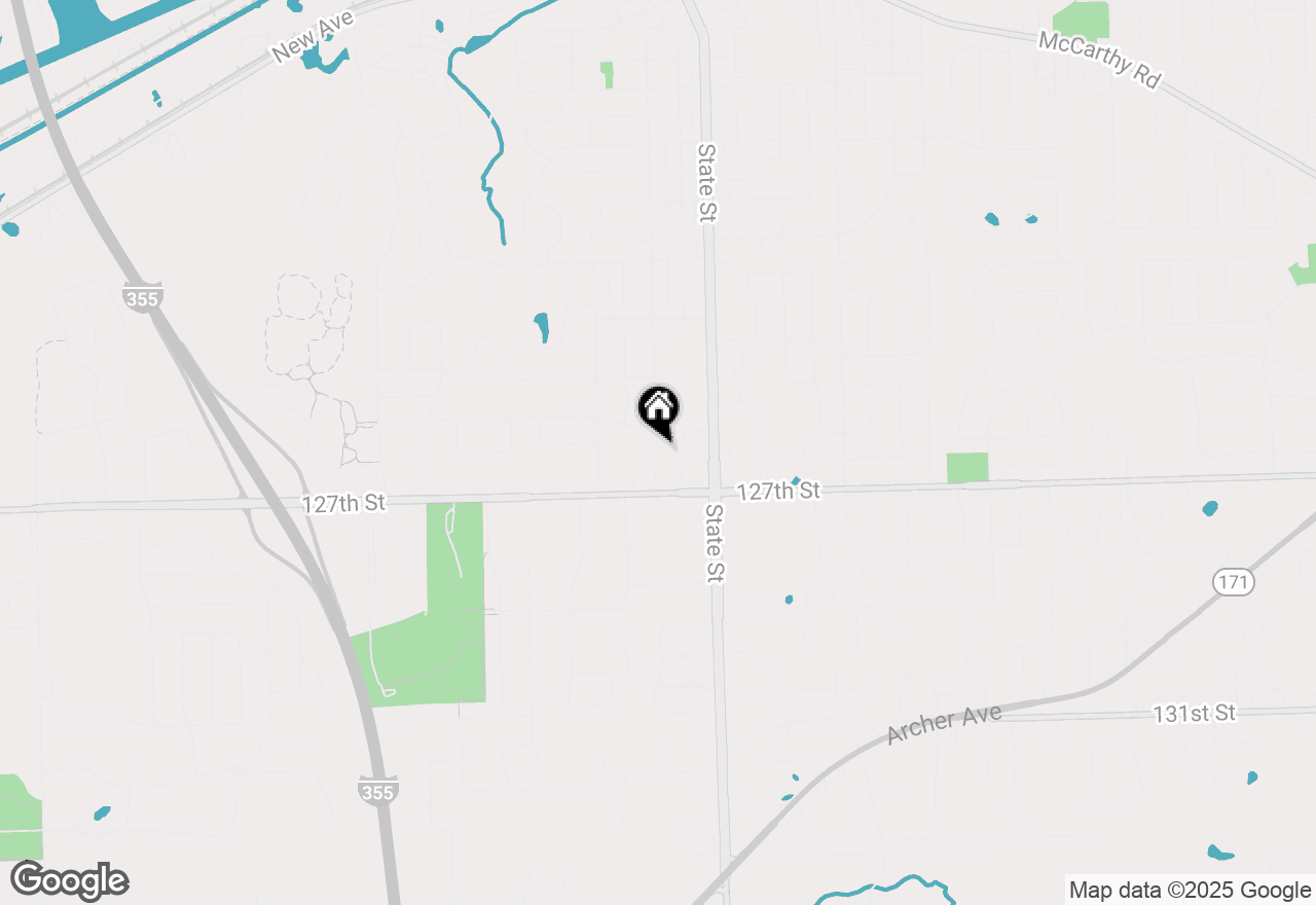 Map of 11 Warner Circle, Lemont, IL 60439