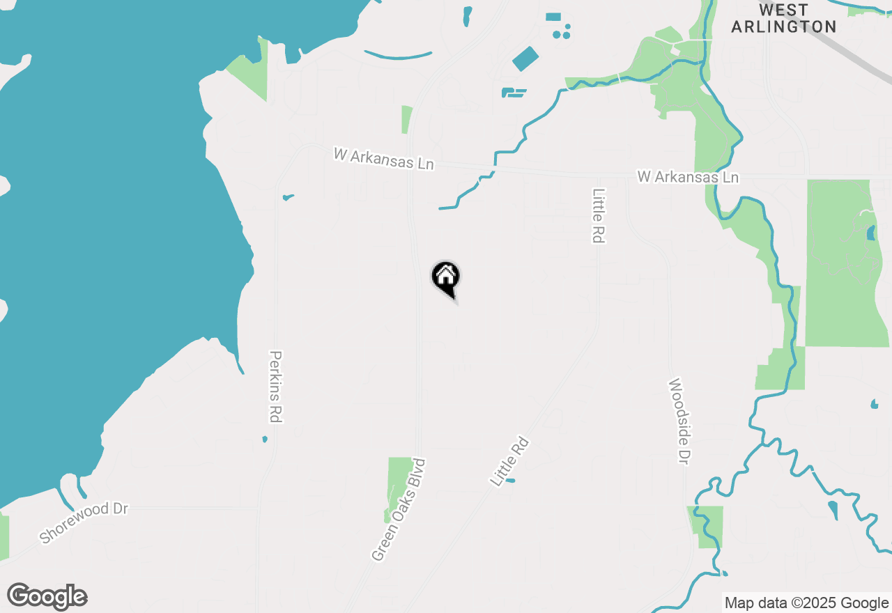 Map of 2623 Nelwin Place, Arlington, TX 76016