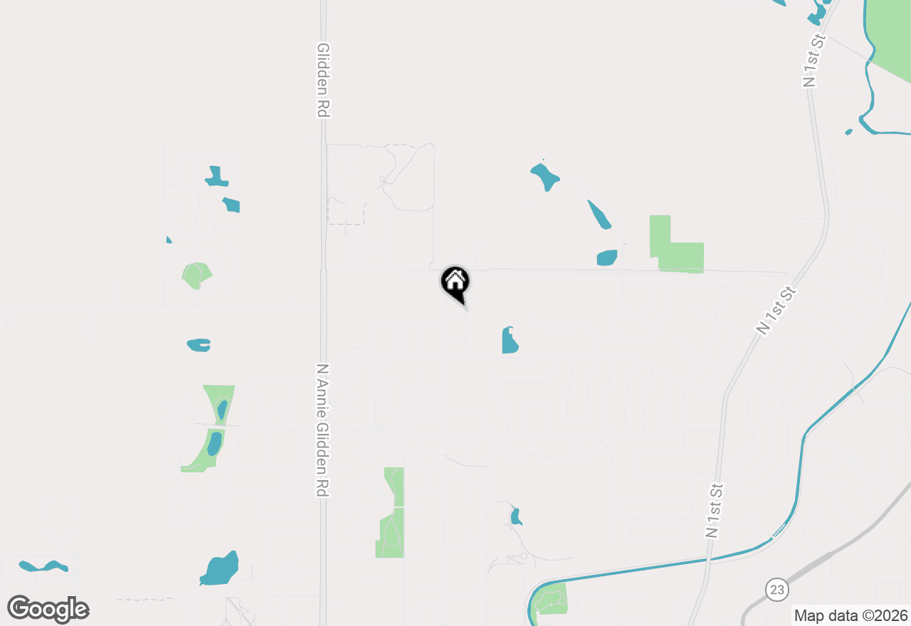 Map of 761 Blooming Drive, Dekalb, IL 60115