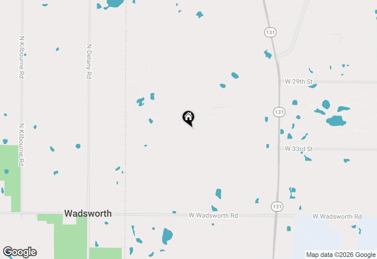 Map of 39661 N Warren Lane, Beach Park, IL 60083