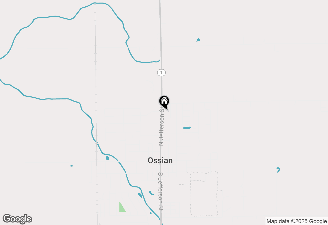Map of 808 N Jefferson Street, Ossian, IN 46777