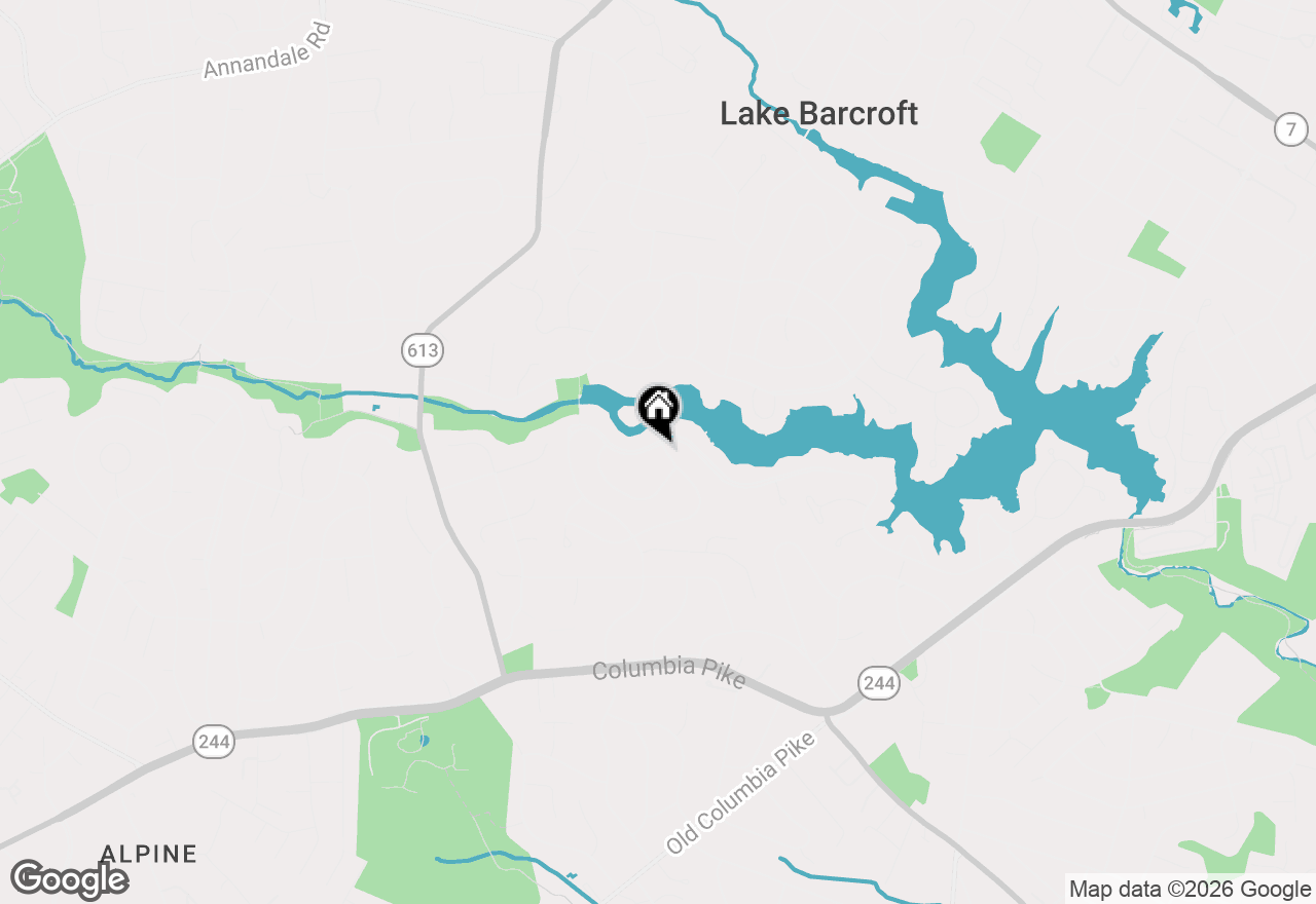 Map of 6501 Lakeview Drive, Falls Church, VA 22041