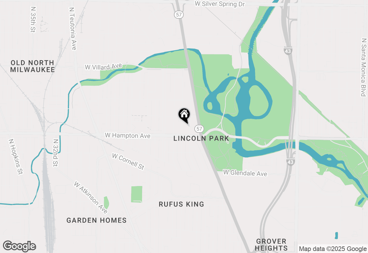 Map of 4840 N 19th St, Milwaukee, WI 53209