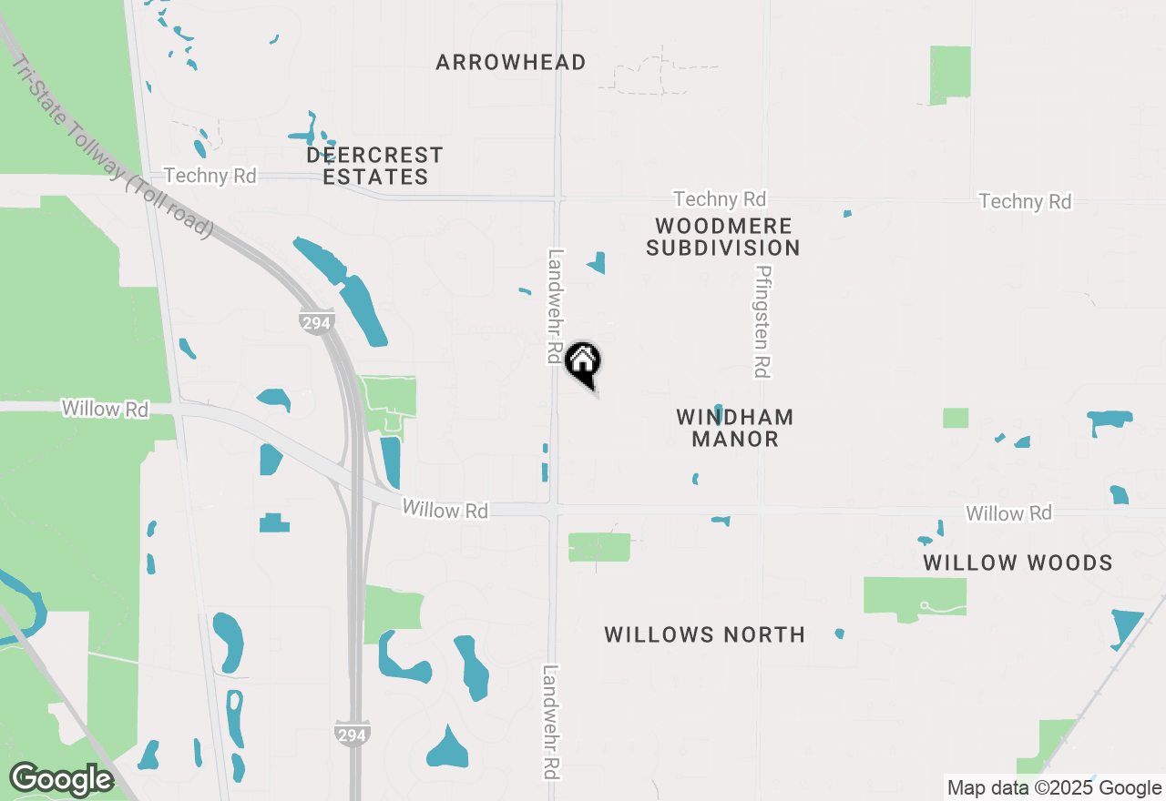 Map of 3121 Donovan Glen Court, Northbrook, IL 60062