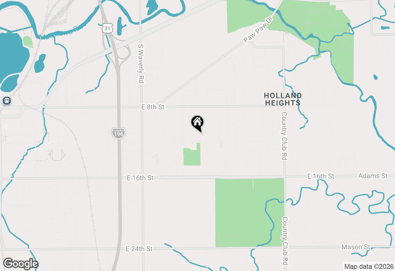 Map of 270 Dartmouth Avenue, Holland, MI 49423