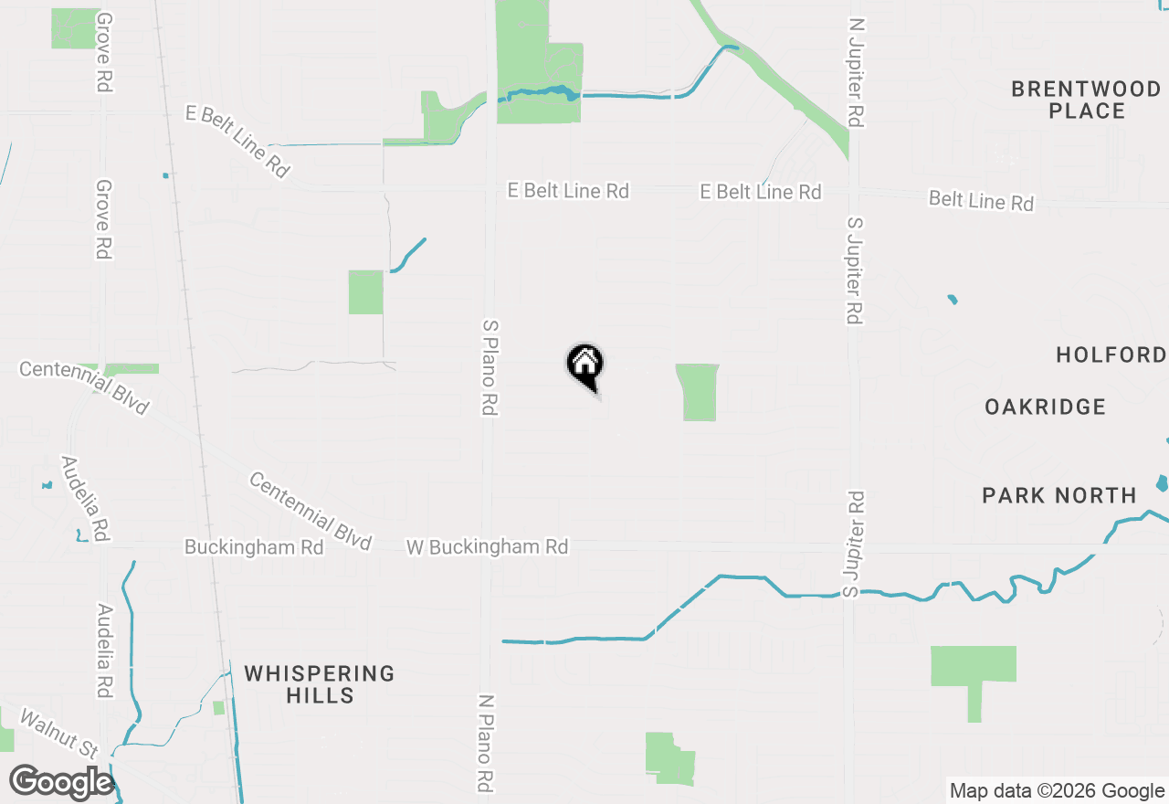 Map of 1516 Concord Drive, Richardson, TX 75081