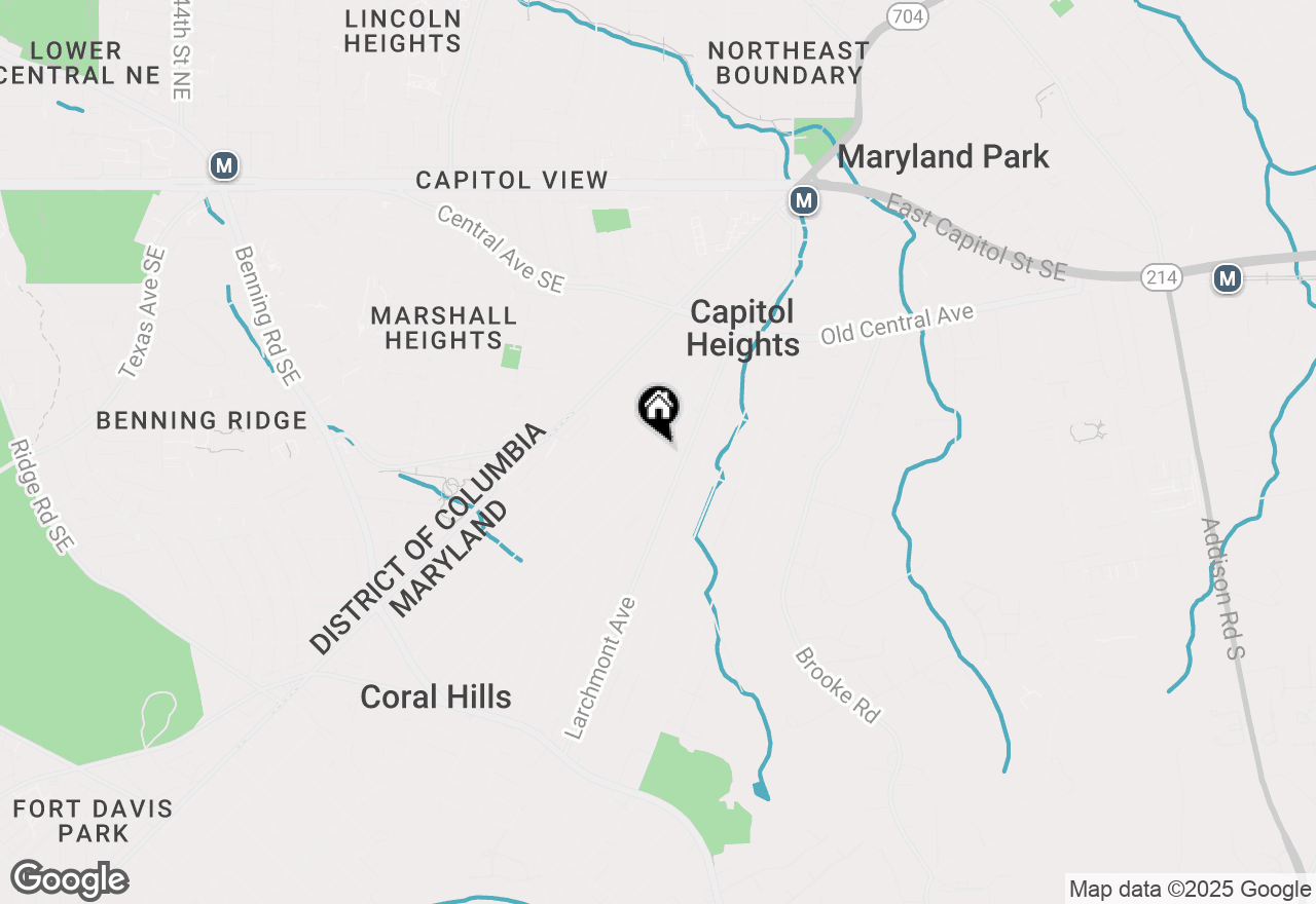 Map of 5113 Doppler Street, Capitol Heights, MD 20743