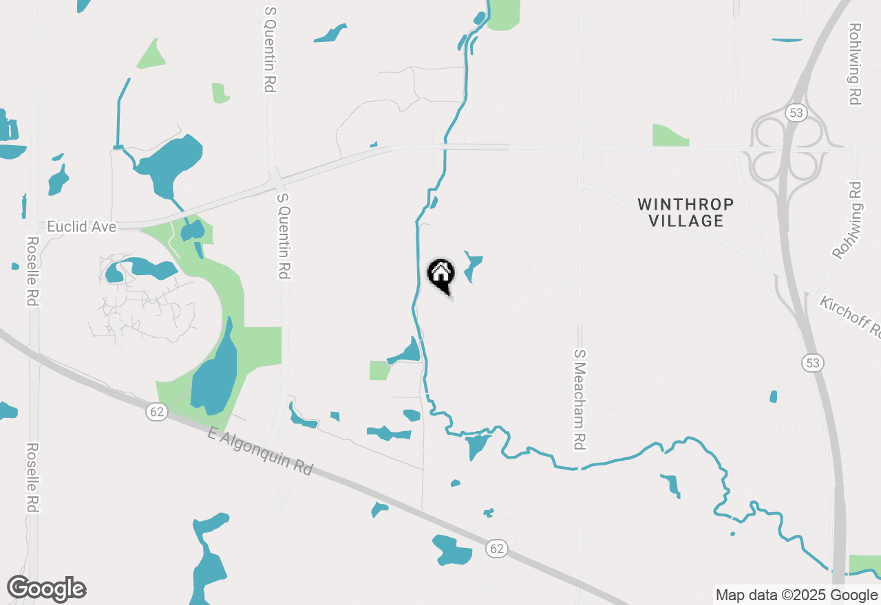Map of 1001 Green Meadow Avenue #6, Vernon Hills, IL 60061