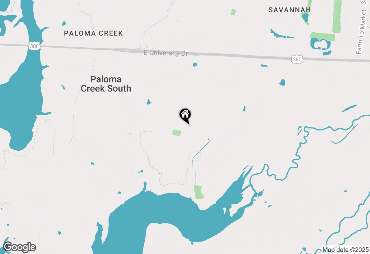 Map of 920 Green Coral Drive, Little Elm, TX 75068