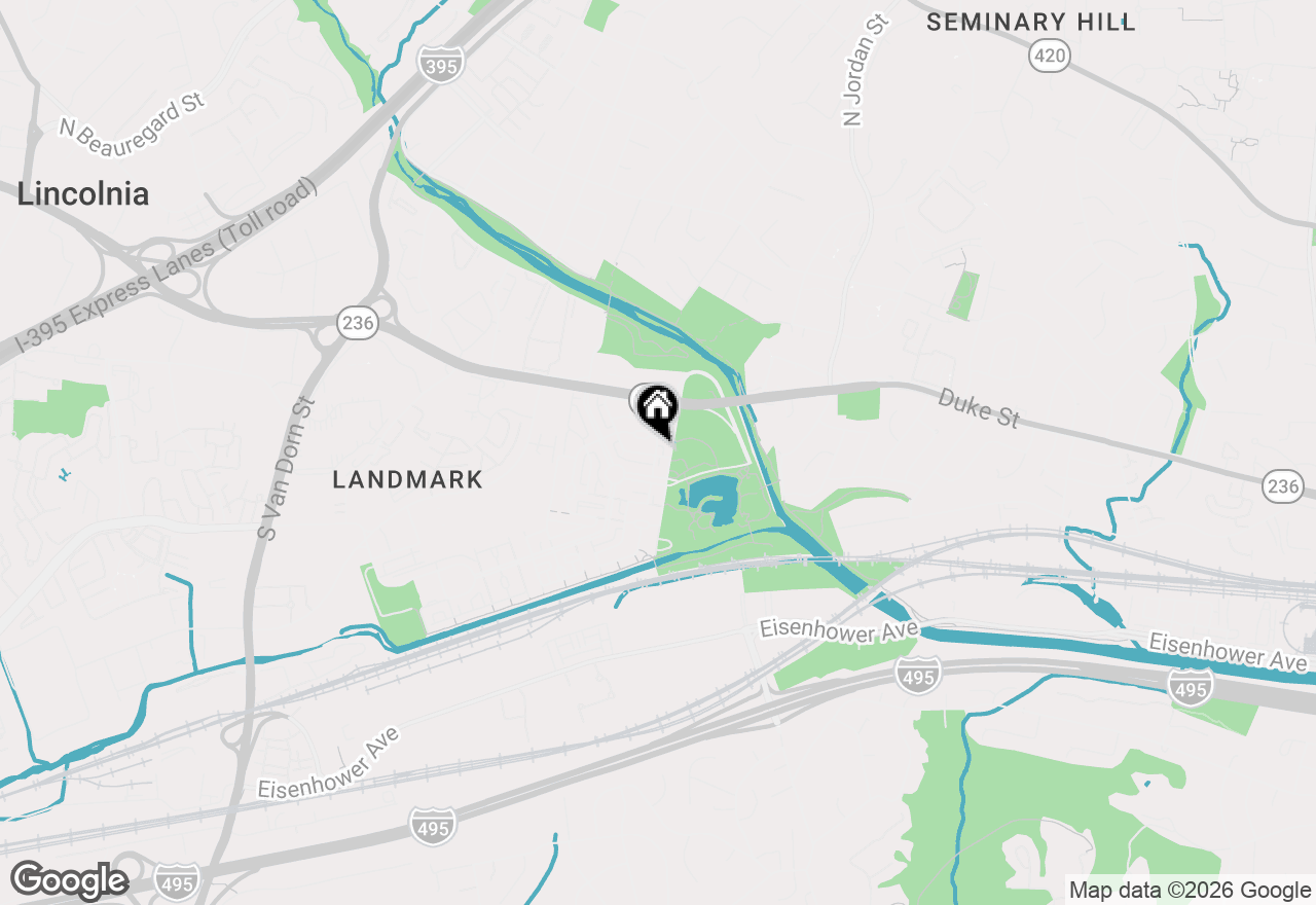 Map of 164 Comay Terrace, Alexandria, VA 22304