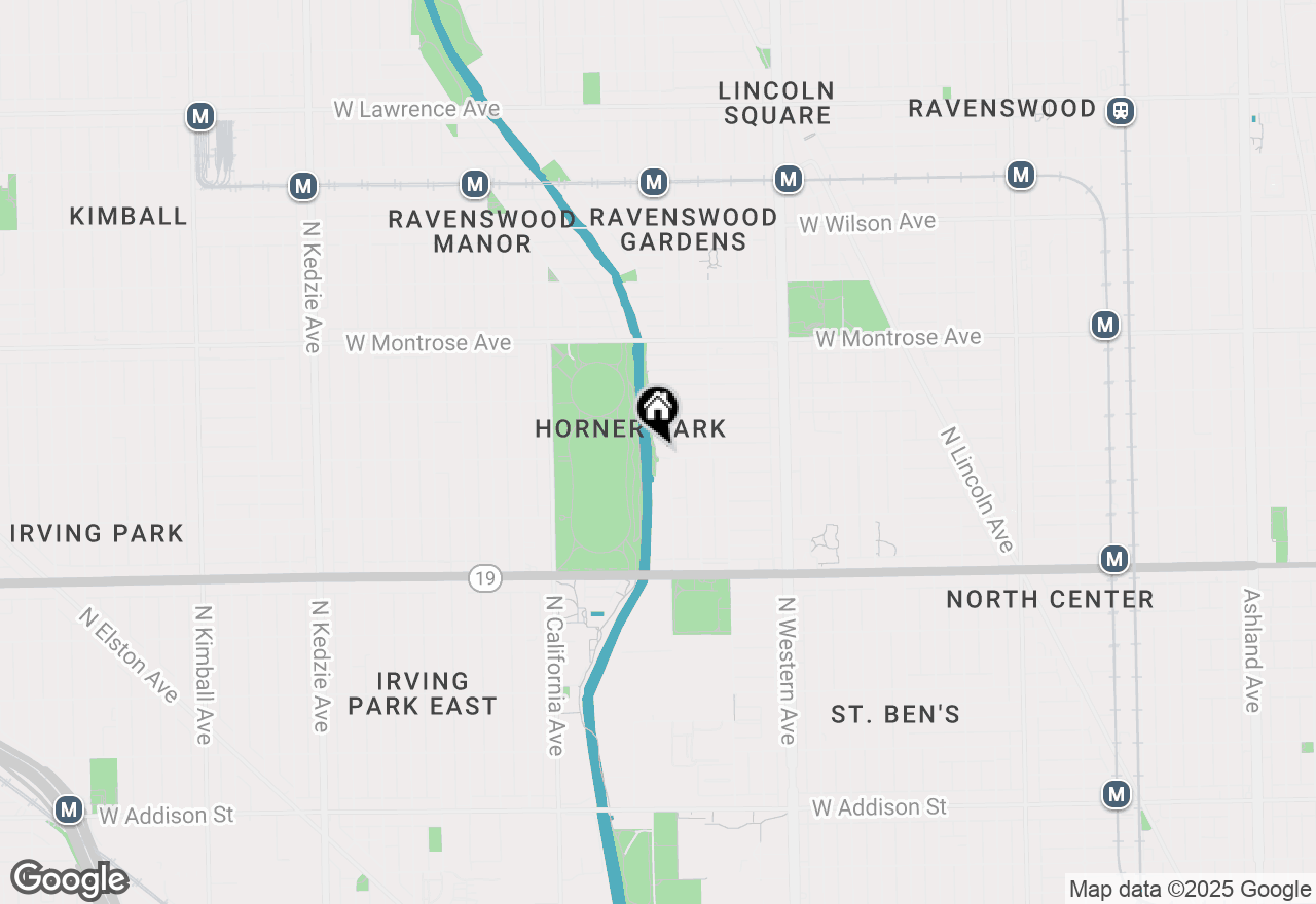 Map of 2556 W Berteau, Chicago, IL 60618