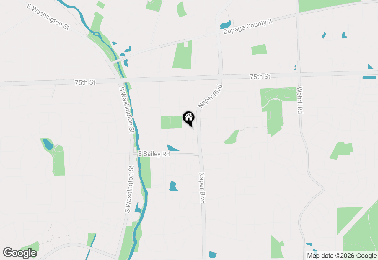 Map of 596 Harlowe Lane #596, Naperville, IL 60565