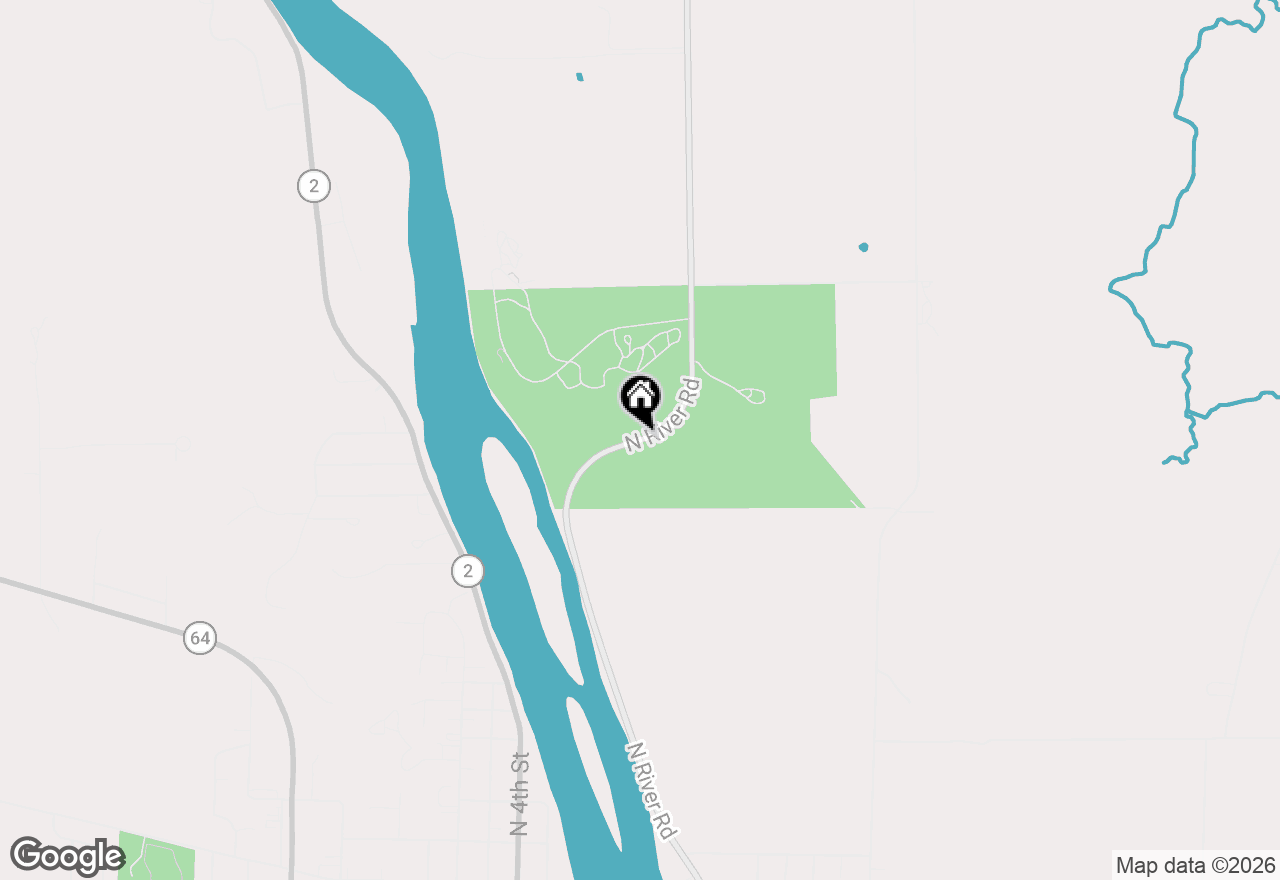 Map of 1246 N River Road, Byron, IL 61010