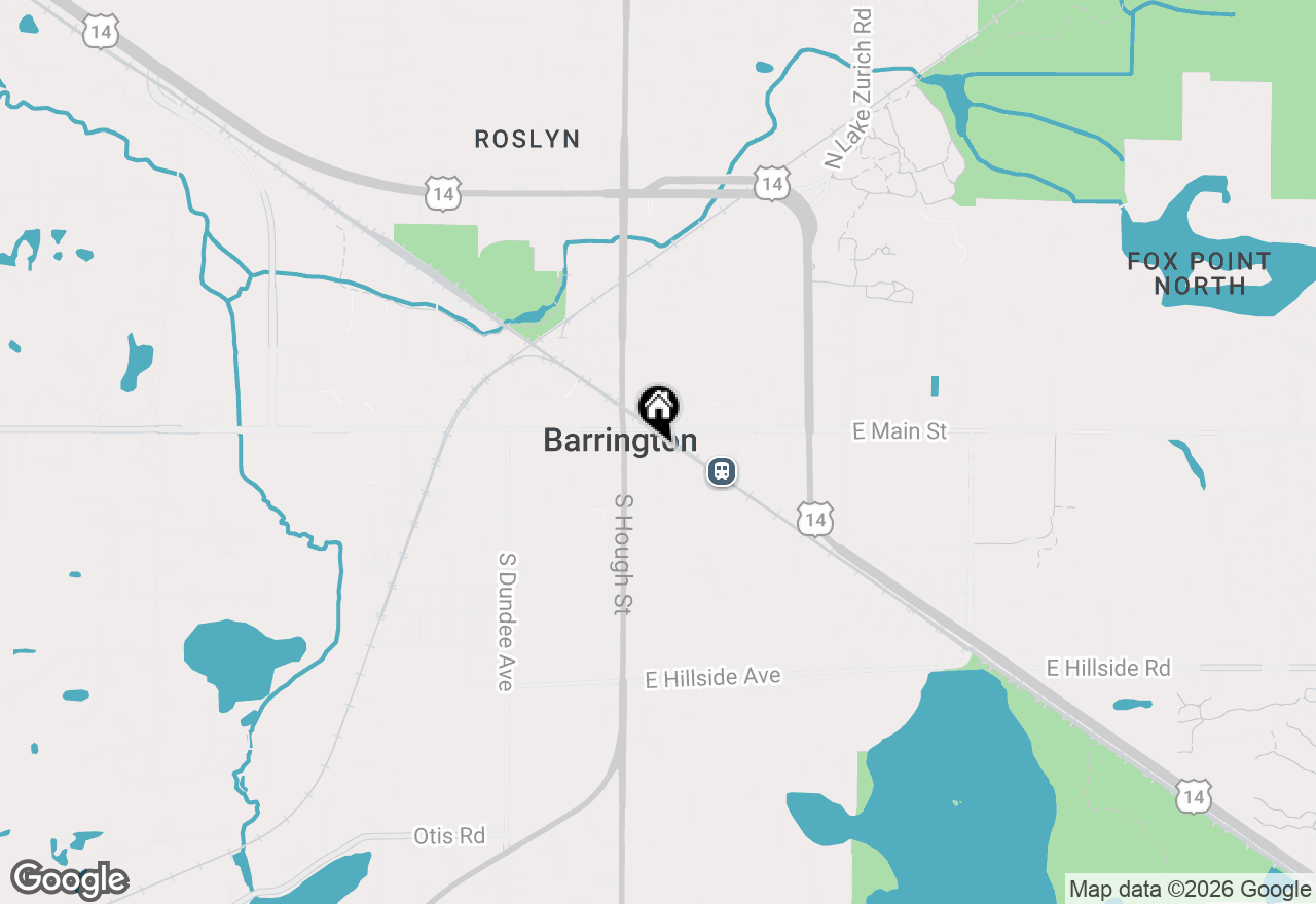 Map of 113 S Cook Street, Barrington, IL 60010