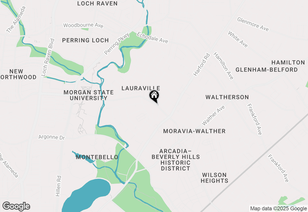 Map of 4620 Elsrode Avenue, Baltimore, MD 21214