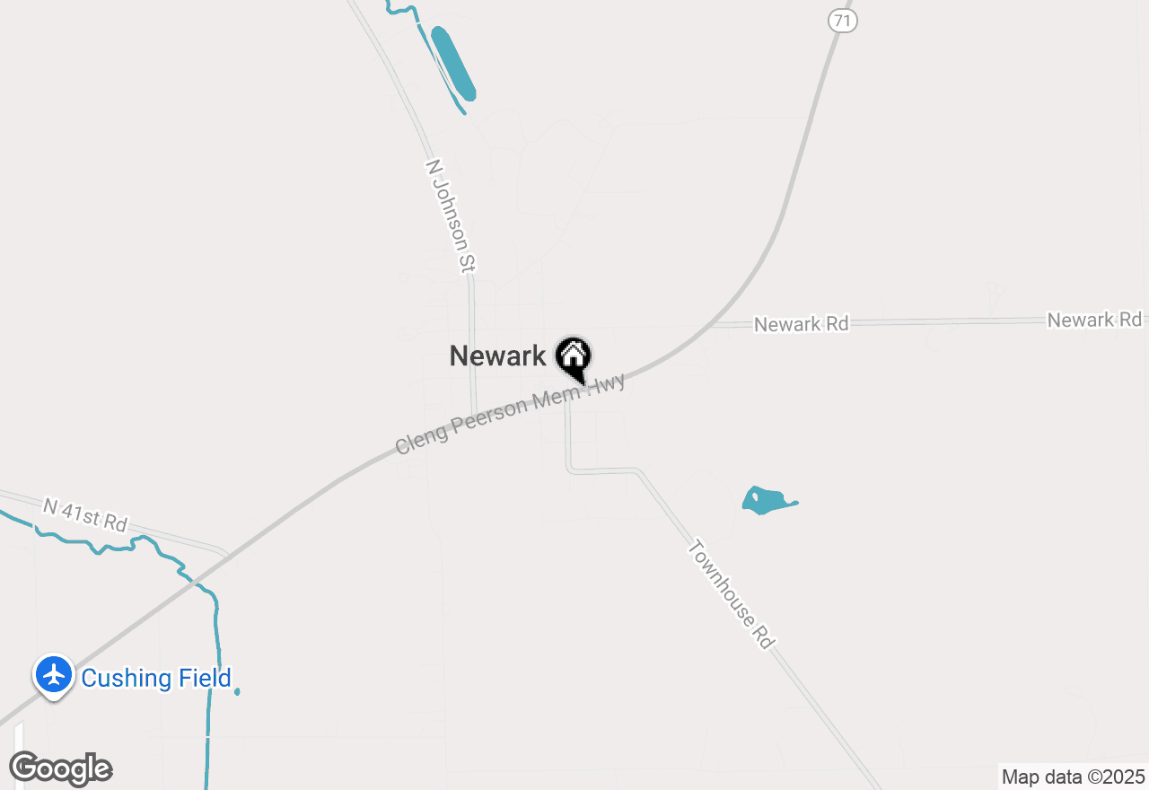 Map of 202 S East Street, Newark, IL 60541