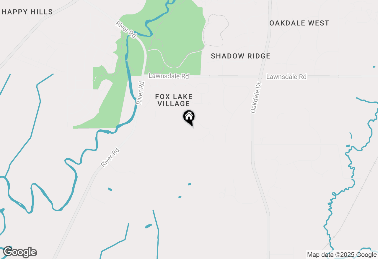 Map of 1612 White Deer Trl, Waukesha, WI 53186