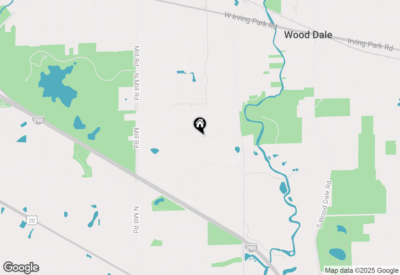 Map of 510 Elizabeth Drive #510, Wood Dale, IL 60191