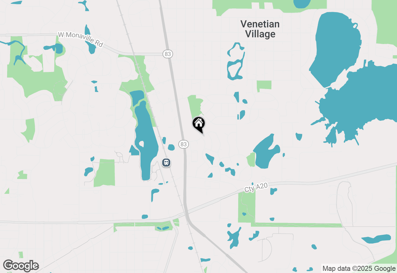 Map of 2184 N Masters Lane, Lake Villa, IL 60046